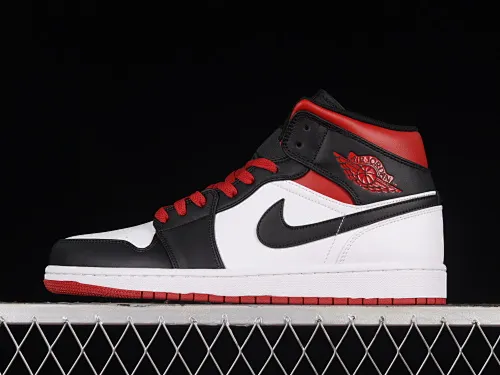 All categories Air Jordan Jordan series basketball shoes Air Jordan 1 Mid Air Jordan 1 Mid GS "USA" AJ1 Joe 1 Team USA mid-top basketball shoes DQ8423-106